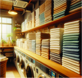 Davok Suite spaces Laundry Services 